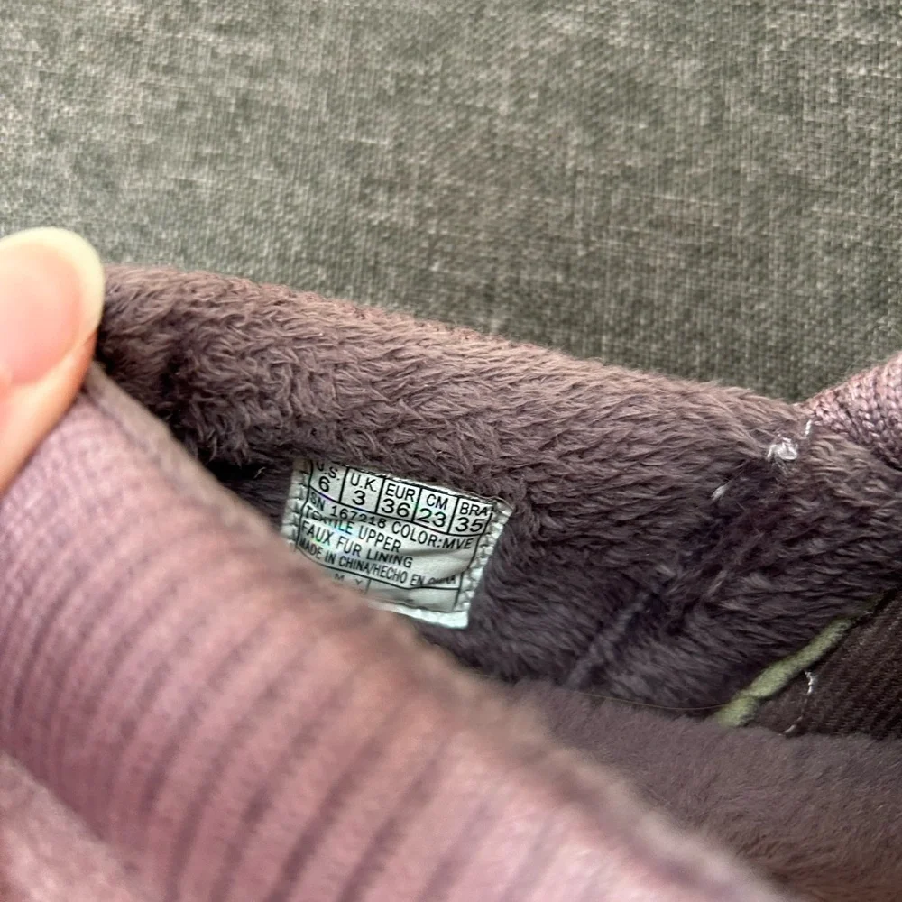 Like New Sketchers Purple Slippers - Picture 2 of 5